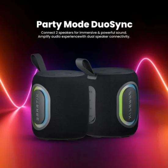 Smartix SoundPod Up Premium Portable Speaker - Black/Asstd